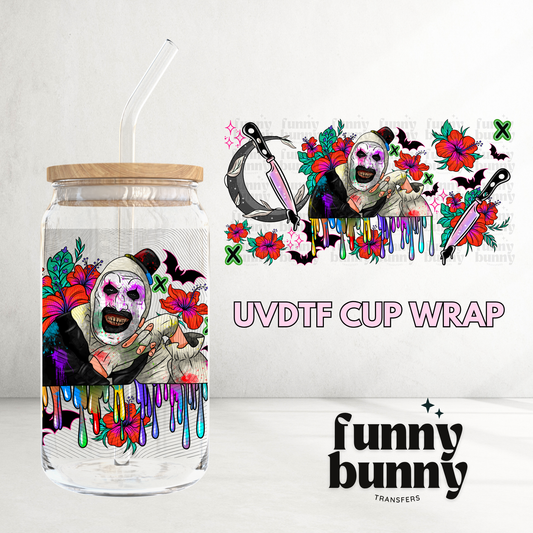 Art Floral - 16oz UVDTF Cup Wrap