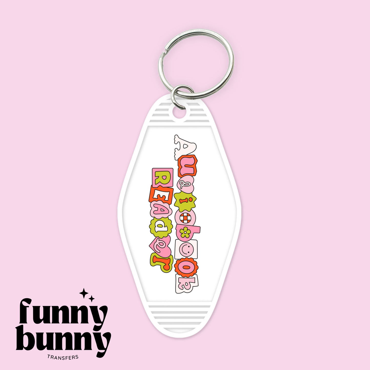 Audiobook Reader - Motel Keychain