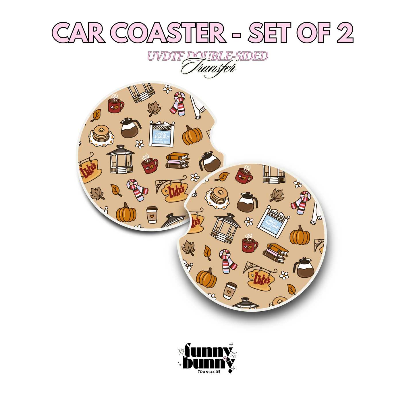 Autumn Festival I - UVDTF Coaster