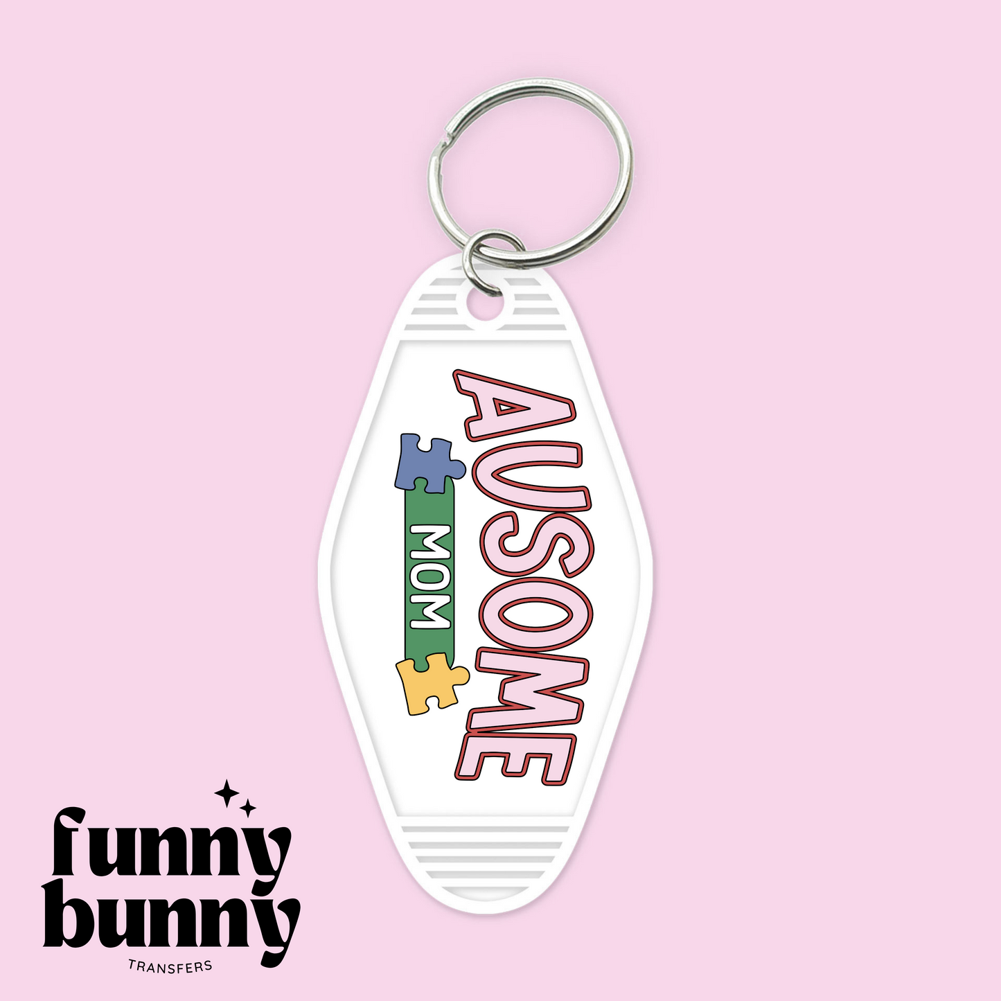 Awesome Mom - Motel Keychain