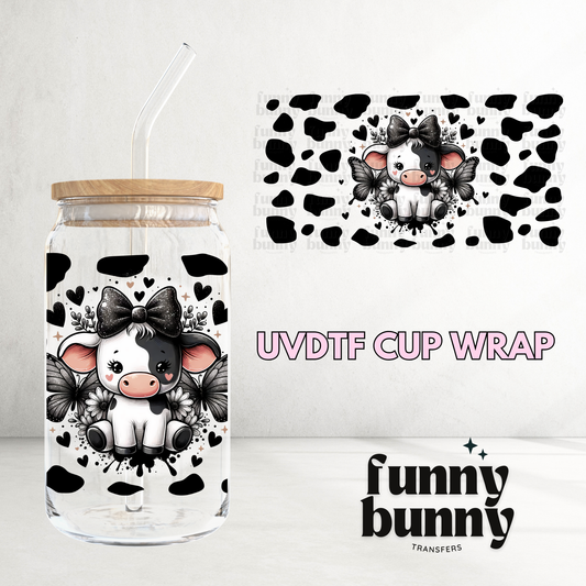 Baby Cow Cutie - 16oz UVDTF Cup Wrap