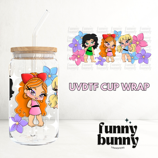 Baby Girls - 16oz UVDTF Cup Wrap