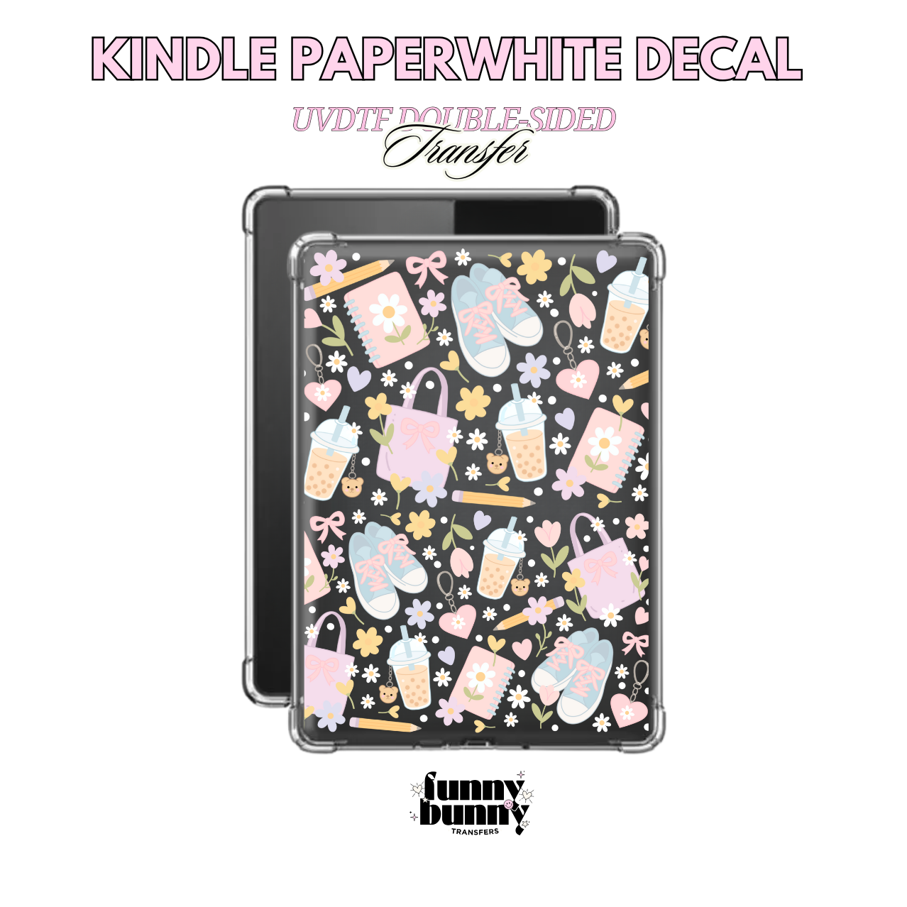 Pastel Back To School - Kindle Decal