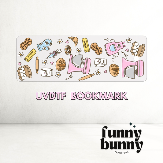 Baking Essentials - UVDTF Bookmark Decal