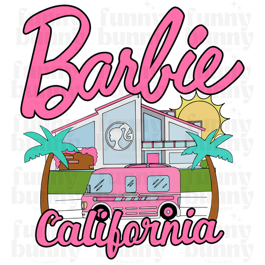 Barbie California - Sublimation Transfer