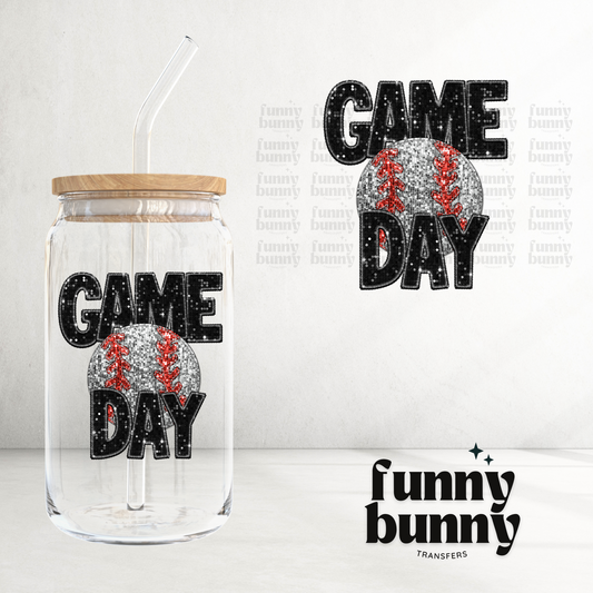 Baseball Game Day - UVDTF Decal