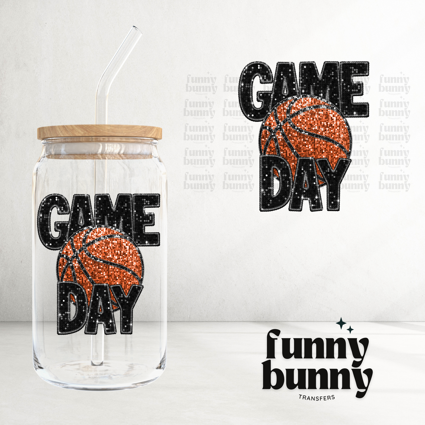 Basketball Game Day - UVDTF Decal