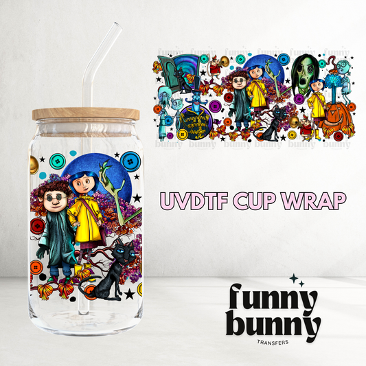 Be Tricky - 16oz UVDTF Cup Wrap