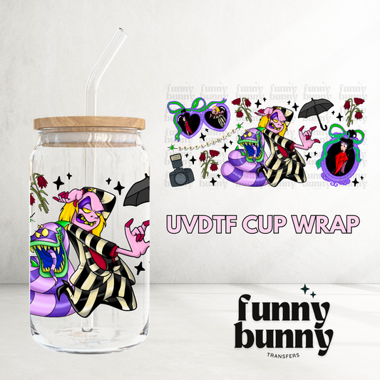 Beetle Juice 2.0 - 16oz UVDTF Cup Wrap