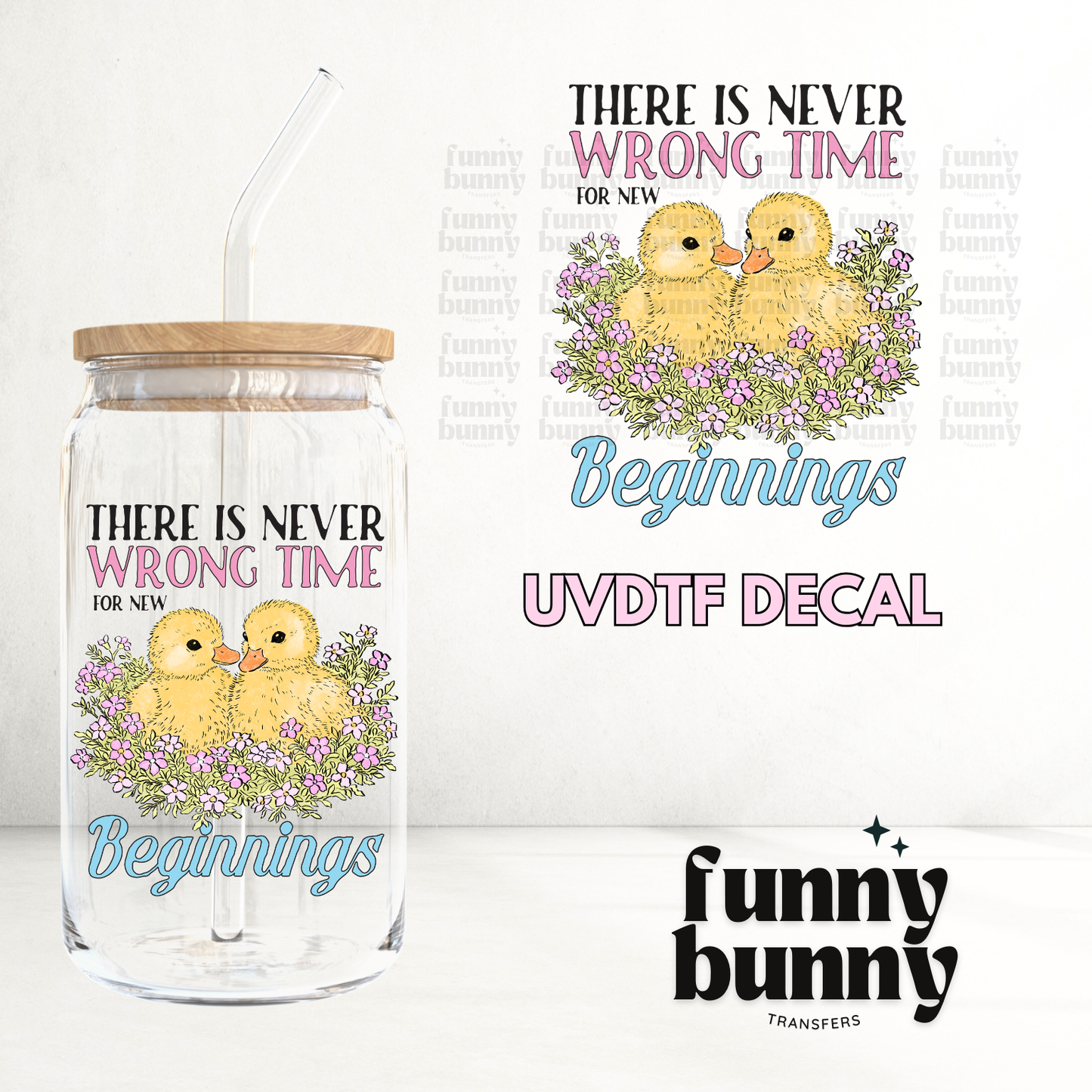 Beginnings - UVDTF Decal