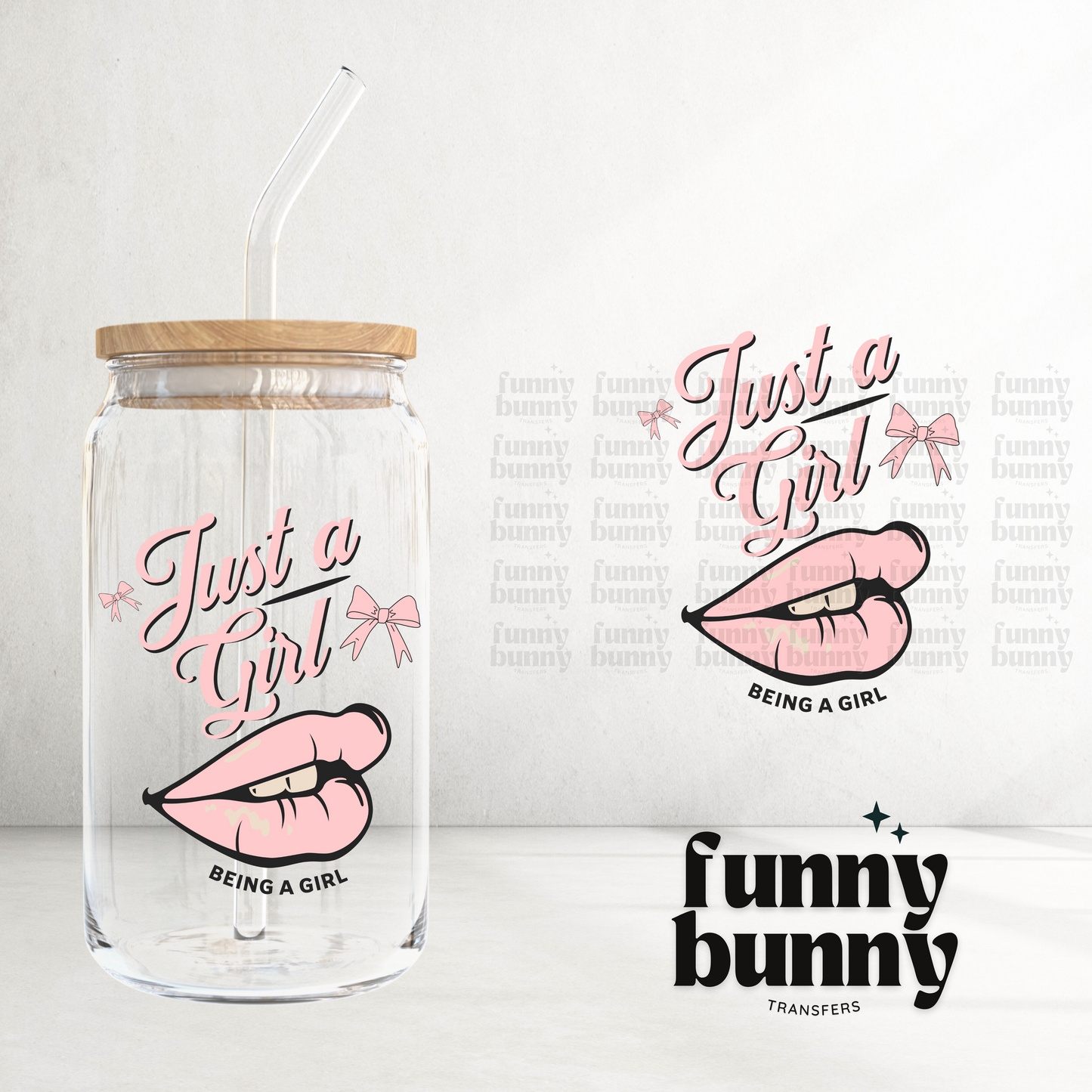 You Can't Sit With Us - UVDTF Decal – Funny Bunny Transfers