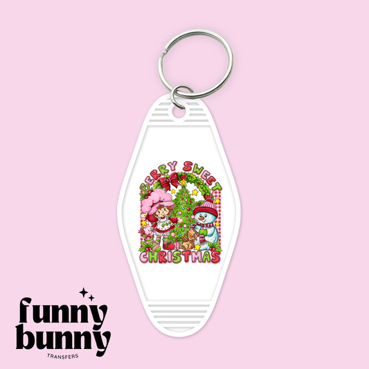 Berry Christmas - Motel Keychain