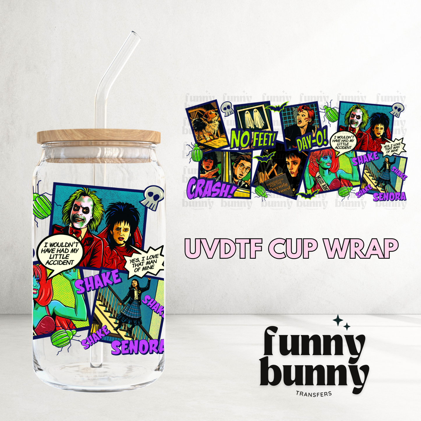 Bettle Gang - 16oz UVDTF Cup Wrap