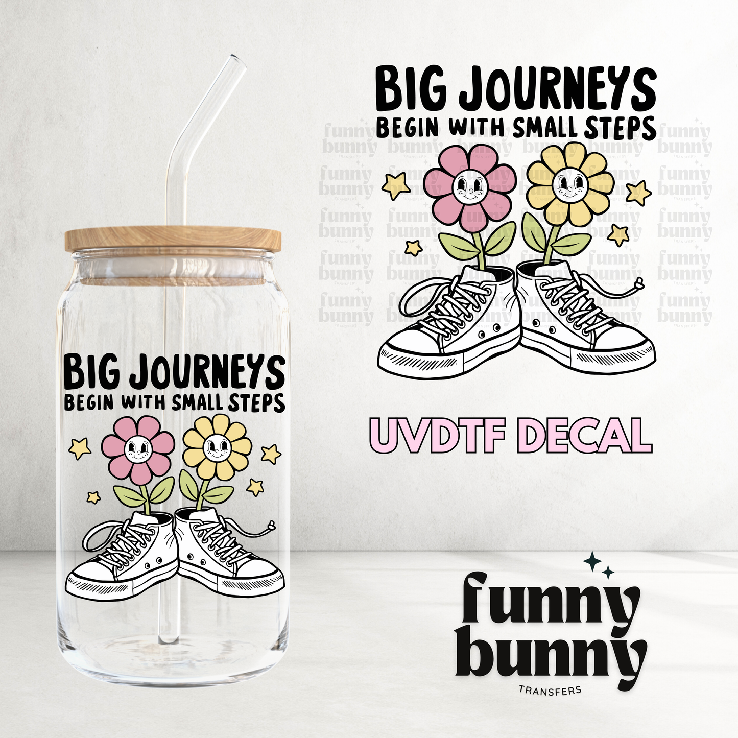 Big Journeys - UVDTF Decal