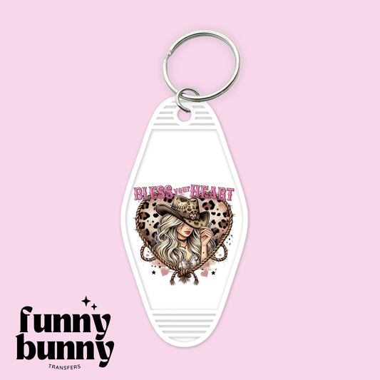 Bless Your Heart Girl - Motel Keychain