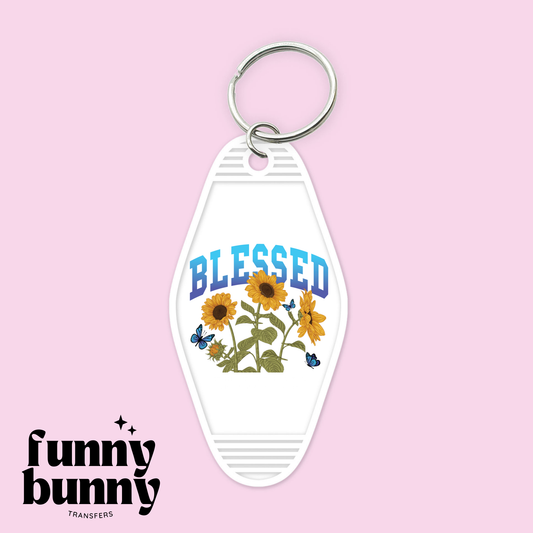 Blessed - Motel Keychain