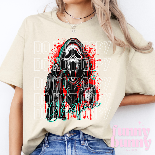 Bloody Ghostface - DTF Transfer
