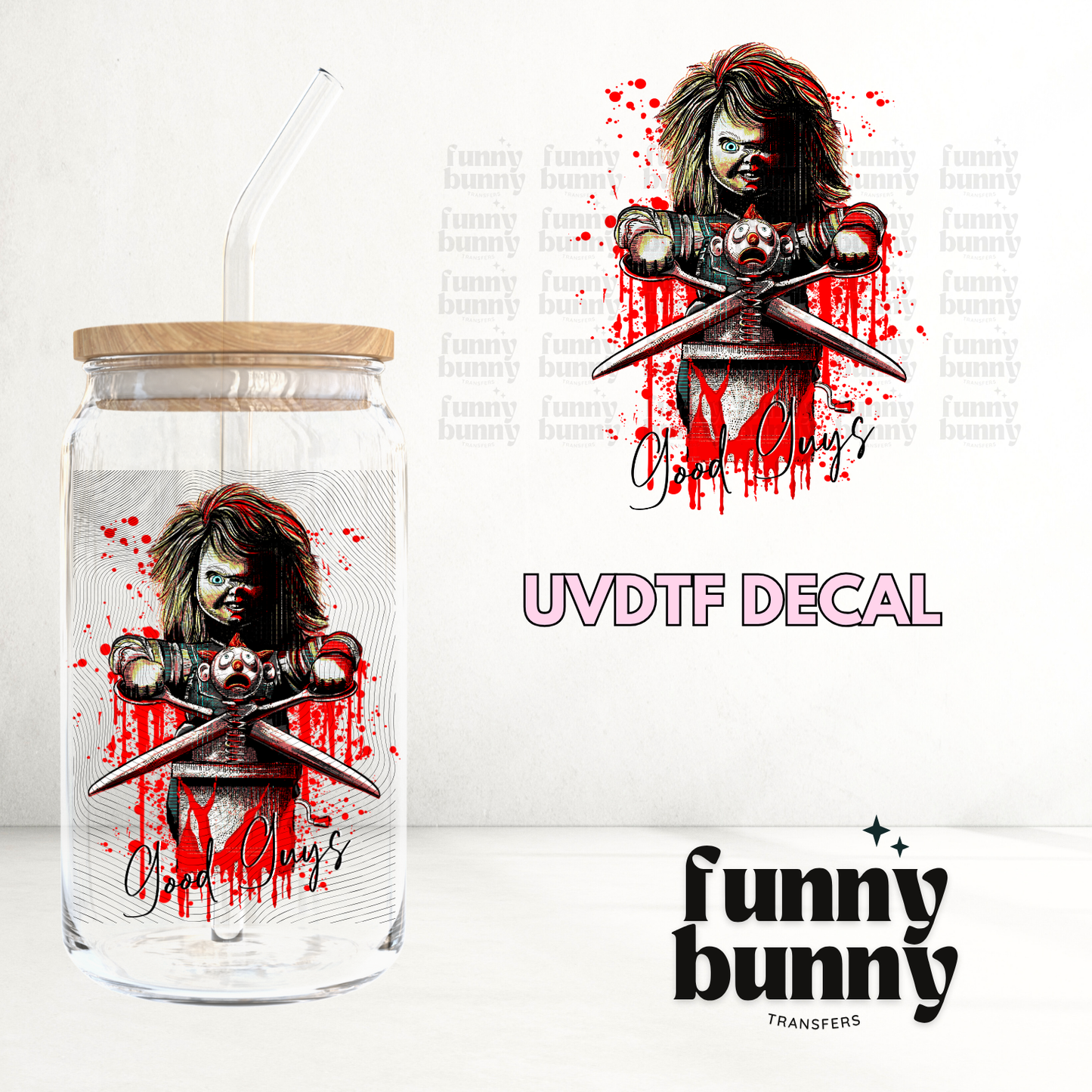 Bloody Toys - UVDTF Decal