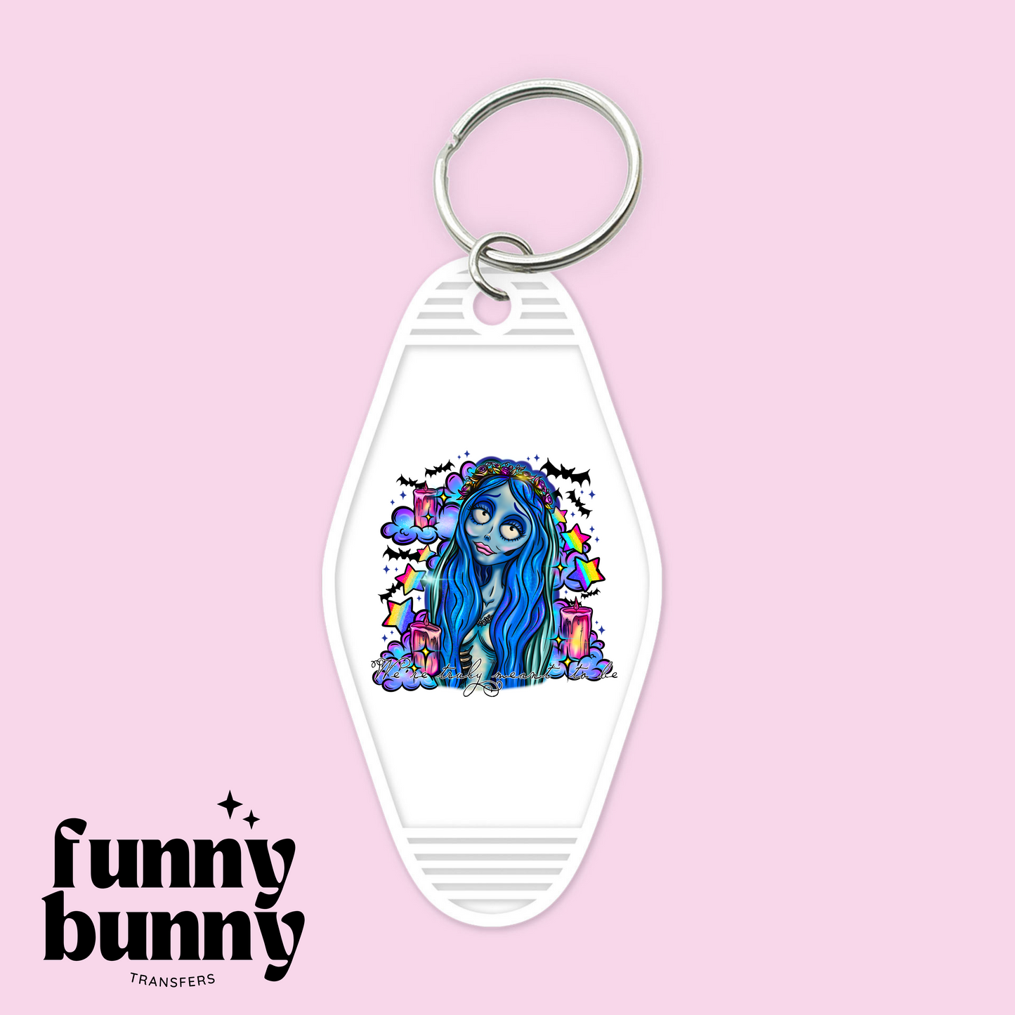 Blue Bride - Motel Keychain