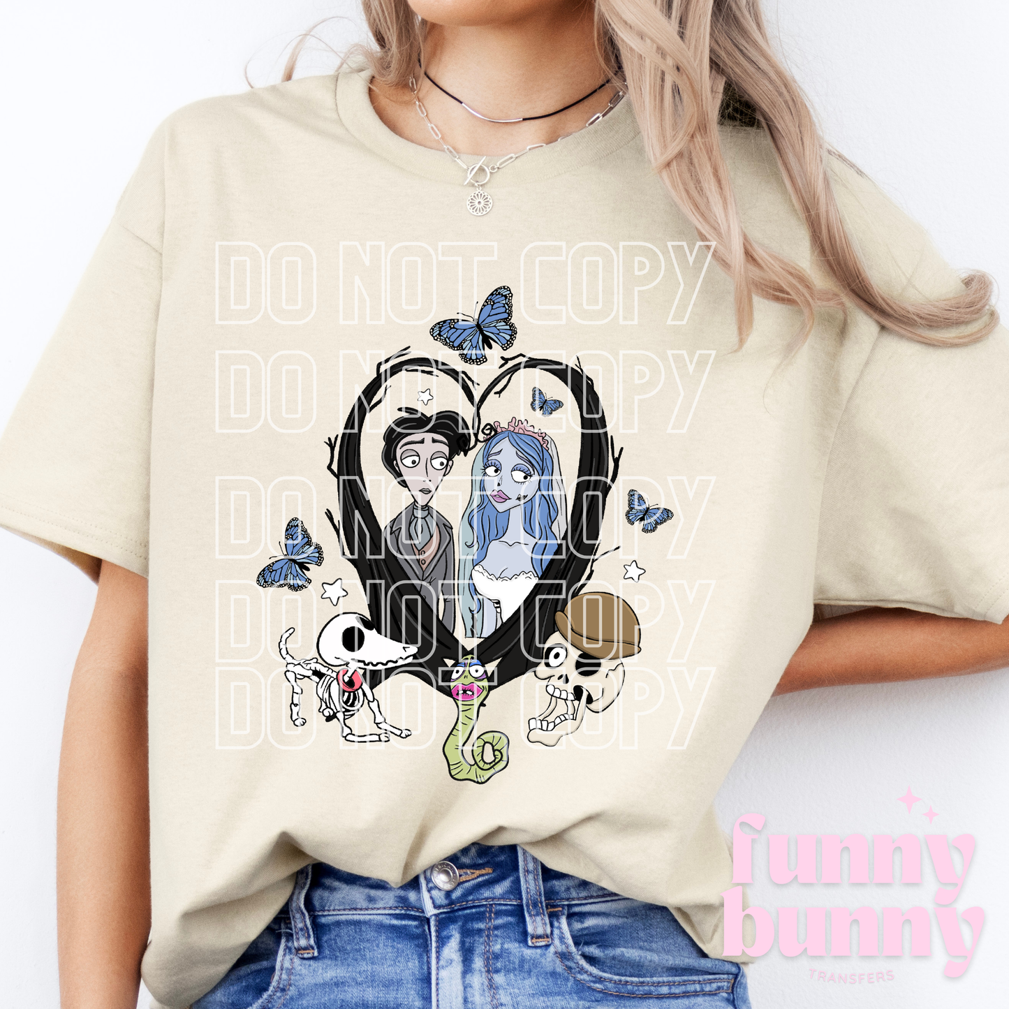 Blue Bride Love Heart - DTF Transfer