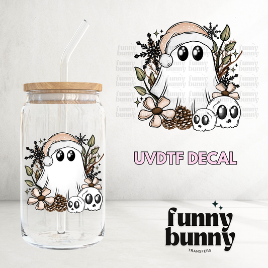 Blush Fall Ghostie - UVDTF Decal