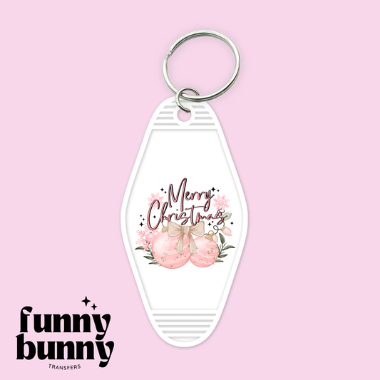 Blush Ornaments - Motel Keychain