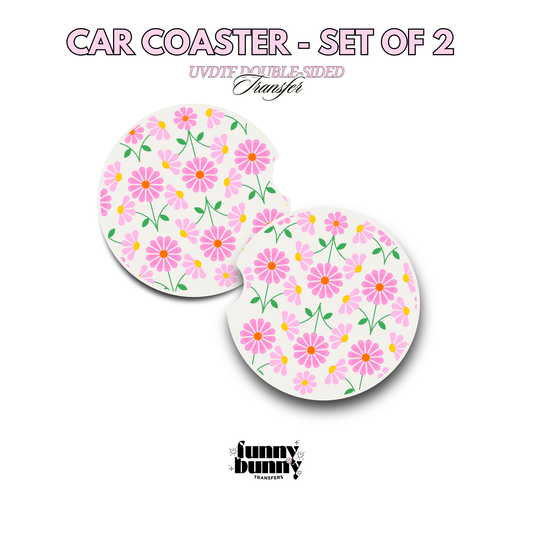 Blush Wildflowers - UVDTF Coaster