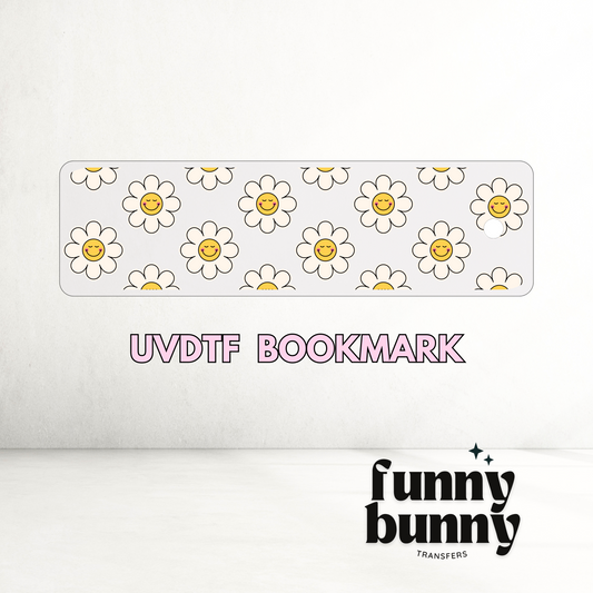 Blushing Flowers - UVDTF Bookmark Decal