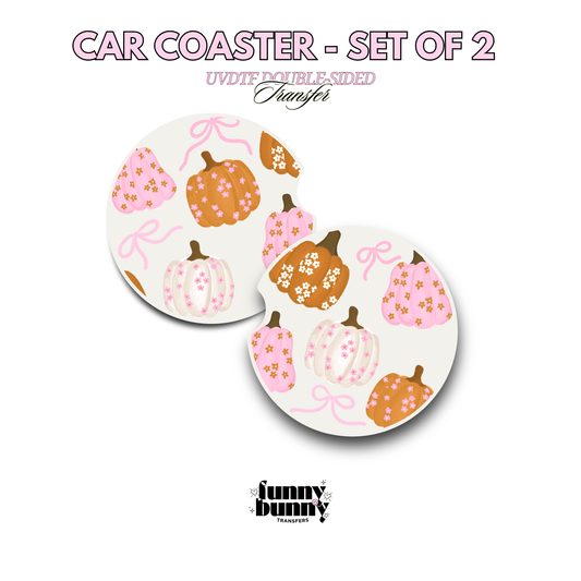 Boho Pumpkins - UVDTF Coaster