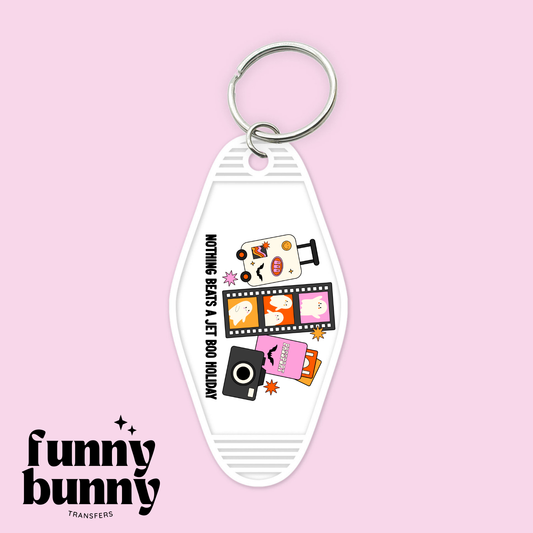 Boo Holiday - Motel Keychain