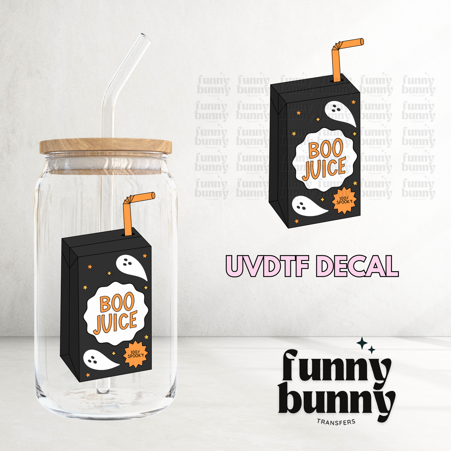 Boo Juice - UVDTF Decal