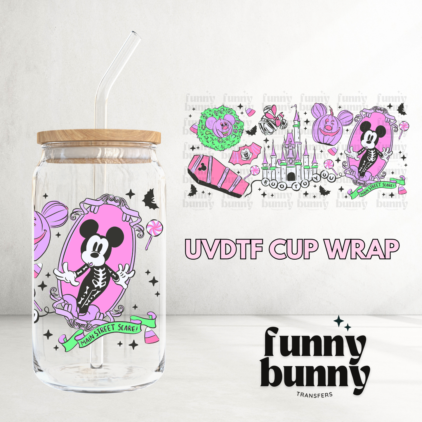 Boo To You - 16oz UVDTF Cup Wrap