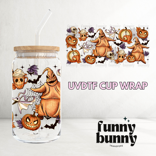 Boogie Till Fall - 16oz UVDTF Cup Wrap