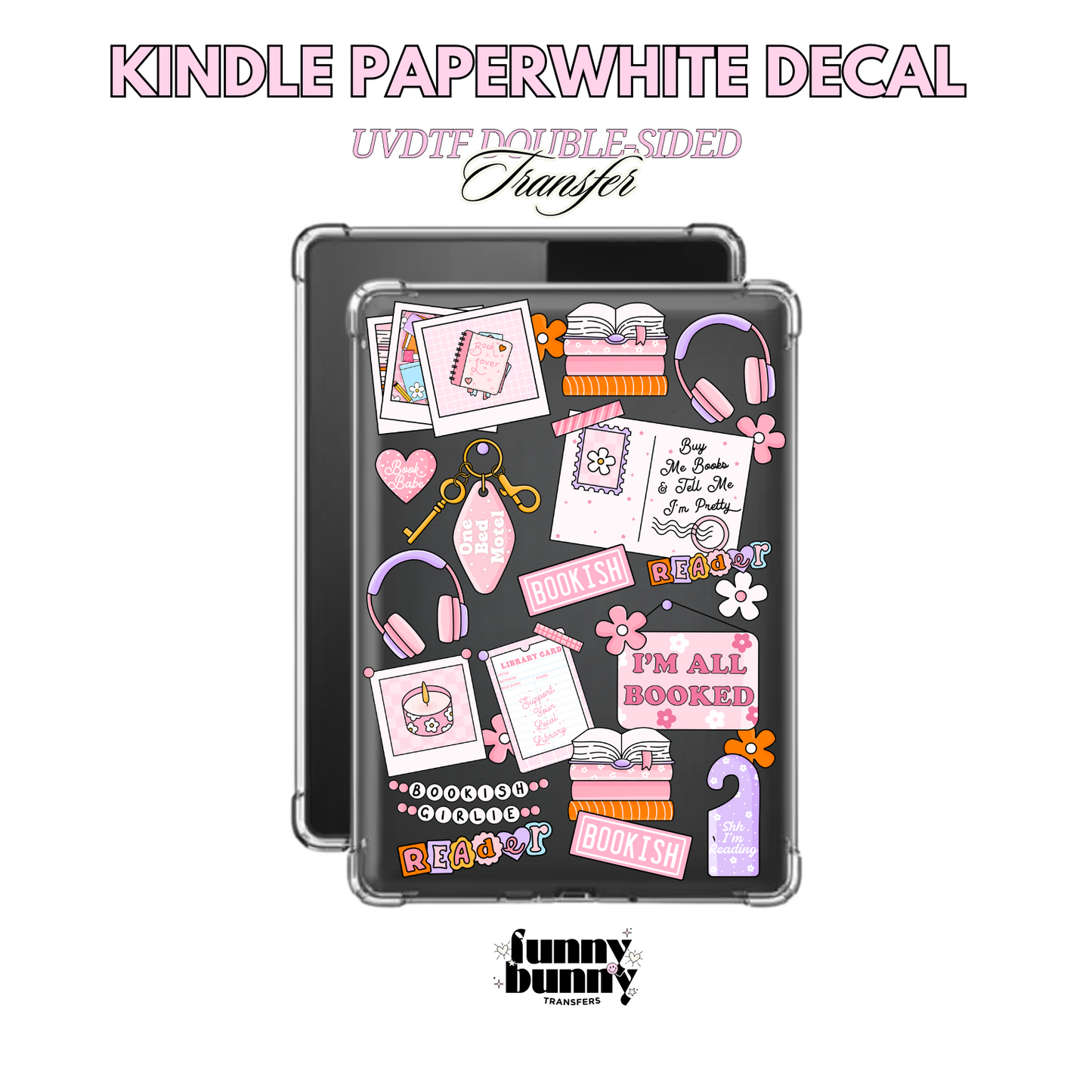 Book Babe - Kindle Decal