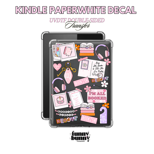 Book Babe - Kindle Decal