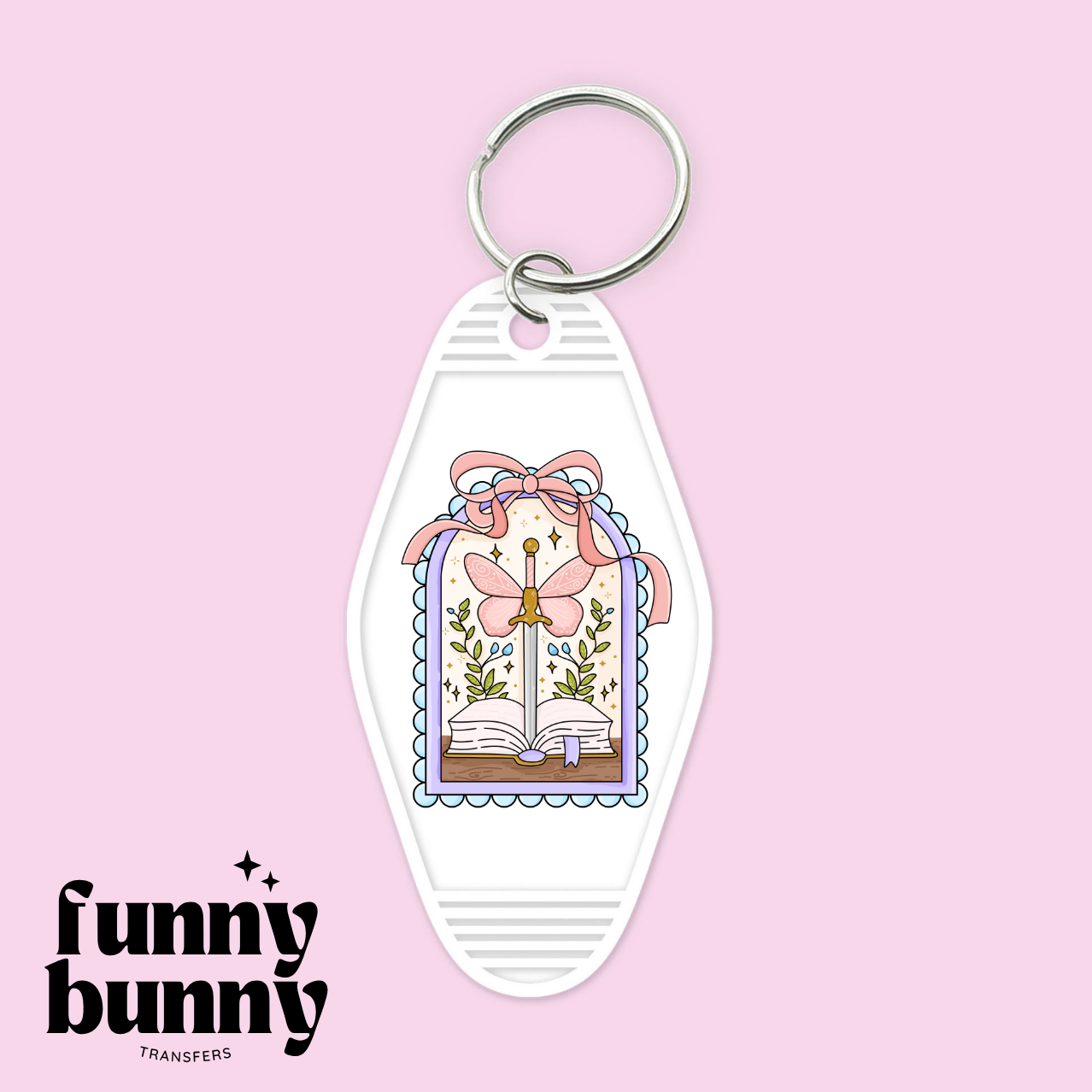 Book Magic II - Motel Keychain