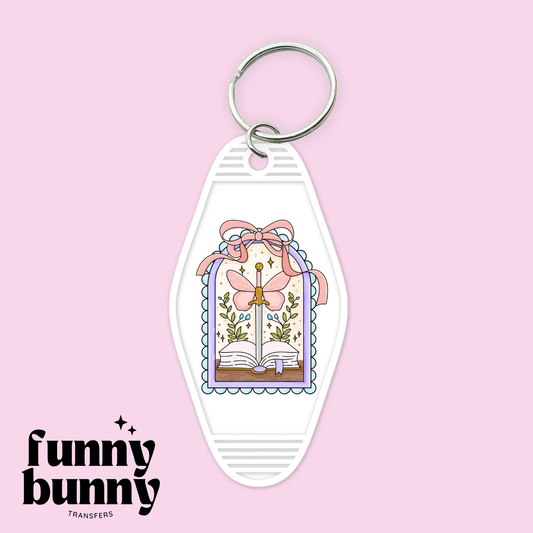 Book Magic II - Motel Keychain
