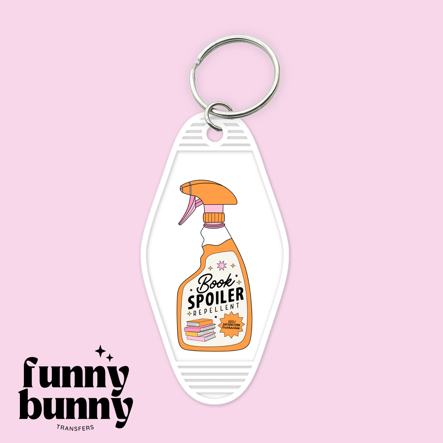 Book Spoiler - Motel Keychain