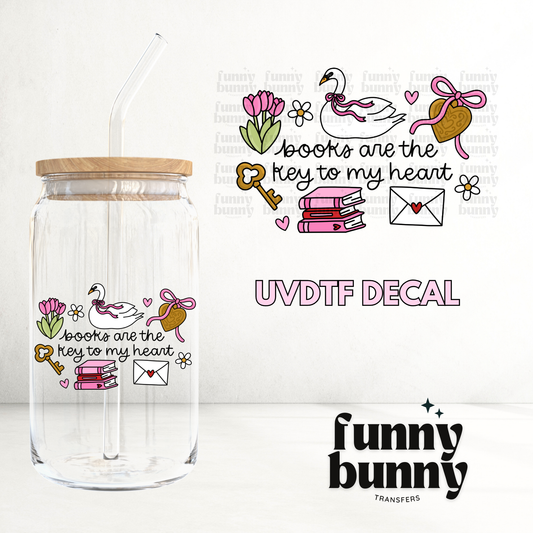 Book Swan - UVDTF Decal