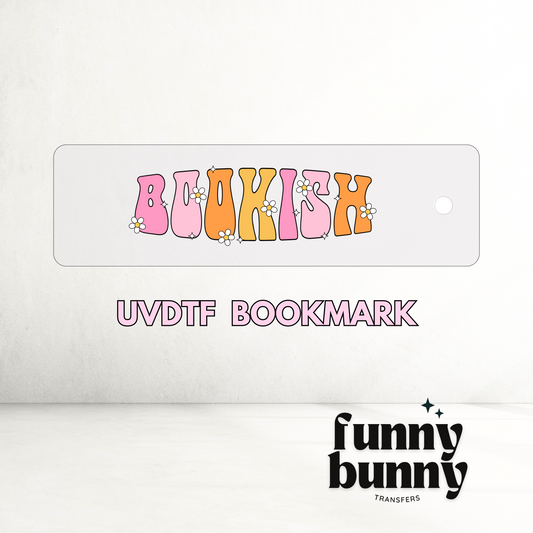 Bookish - UVDTF Bookmark Decal