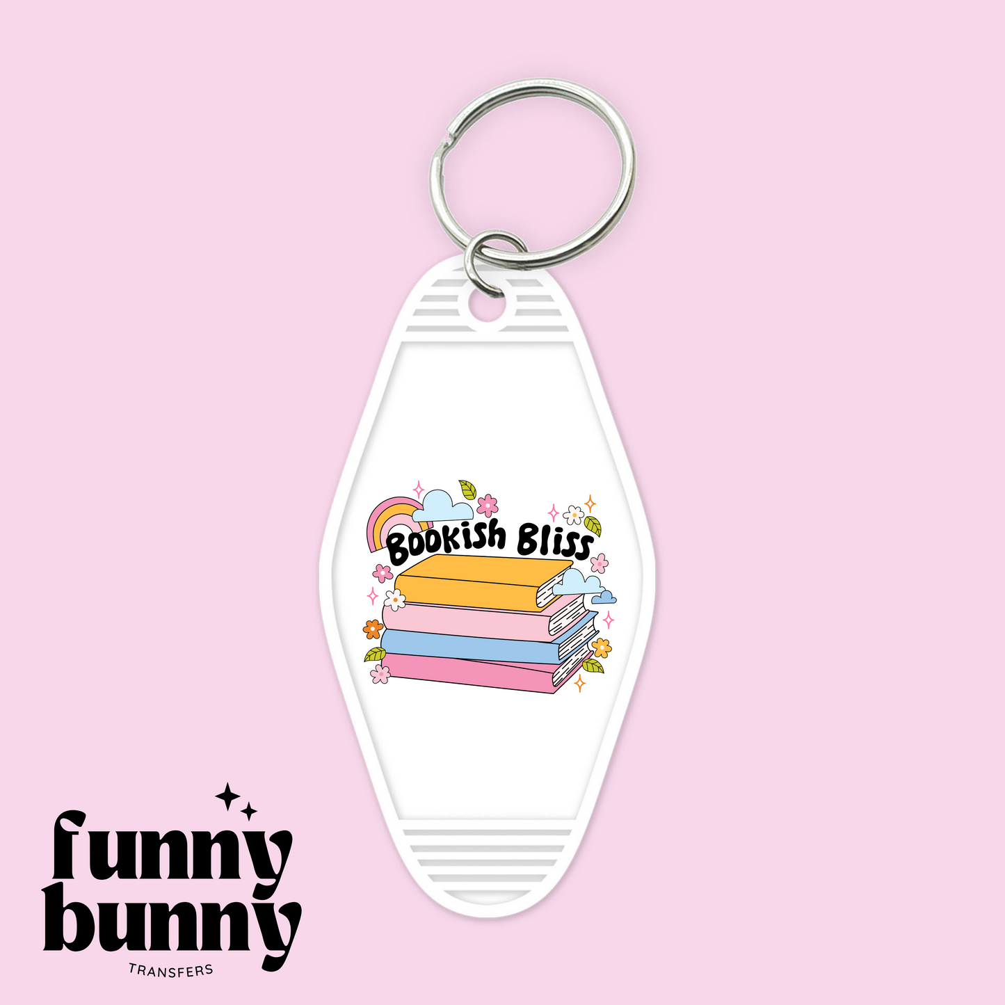 Bookish Bliss - Motel Keychain