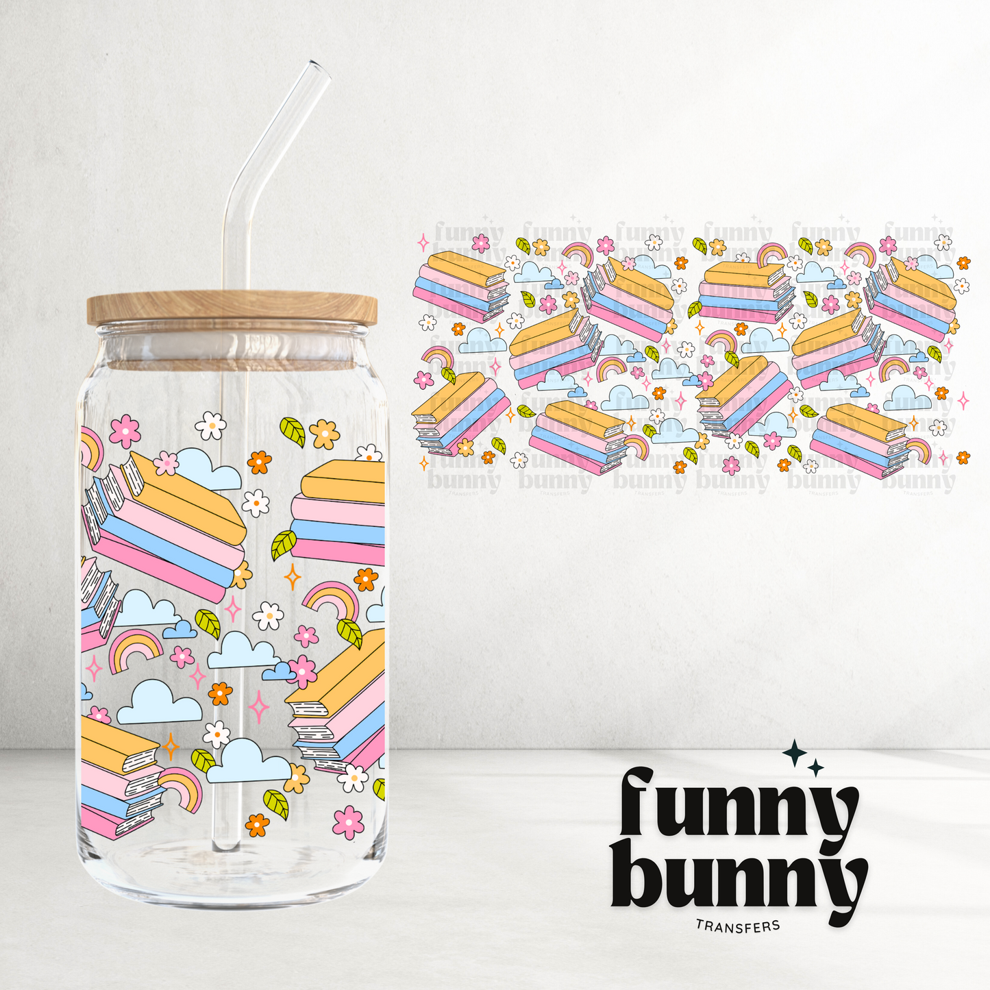 Bookish Era - 16oz UVDTF Cup Wrap