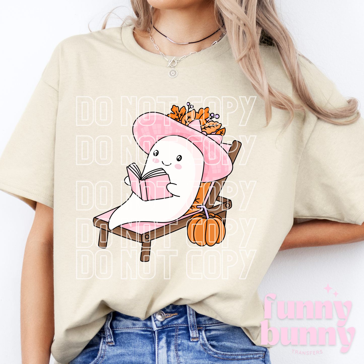 Bookish Ghostie - DTF Transfer