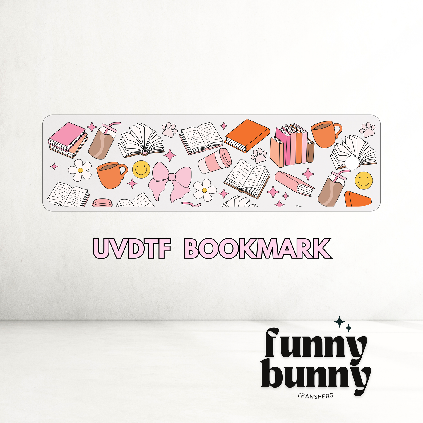 Bookish Girl Era - UVDTF Bookmark Decal