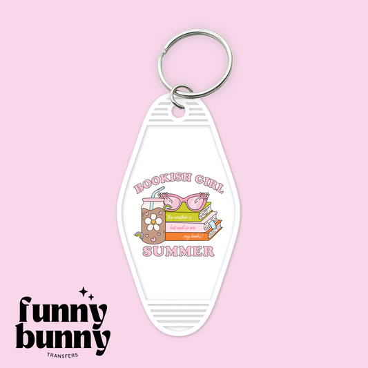 Bookish Girl Summer  - Motel Keychain