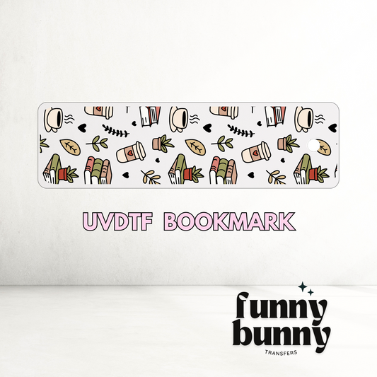 Bookish Girly - UVDTF Bookmark Decal
