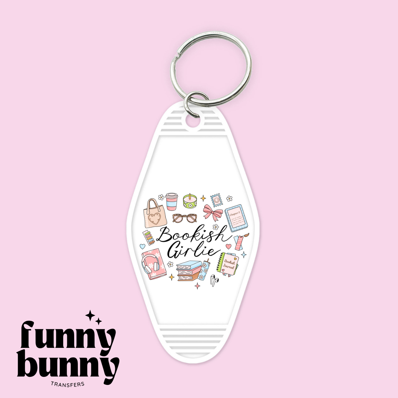 Bookish Girly Essentials - Motel Keychain