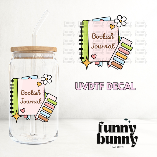 Bookish Journal 2.0 - UVDTF Decal
