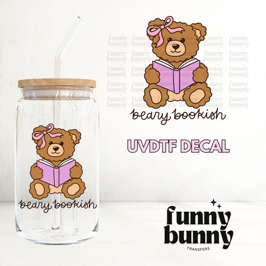 Bookish Teddy Bears - UVDTF Decal