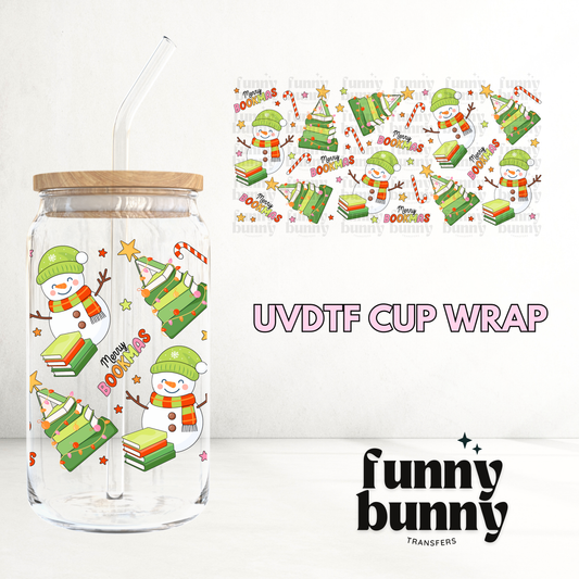 Bookmas - 16oz UVDTF Cup Wrap